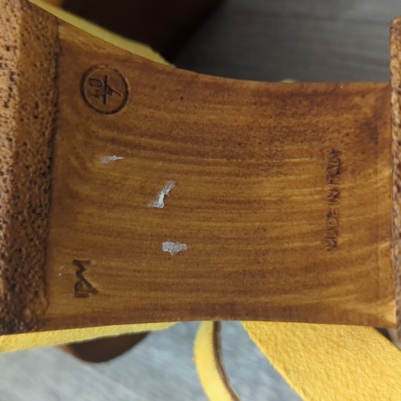 Topshop Block Heel Ankle Strap Sandals - Picture 7 of 8